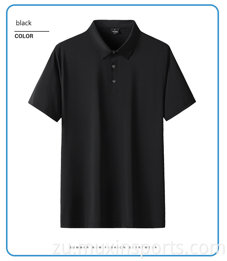 Black Men's Polo Shirts